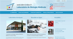 Desktop Screenshot of labm-trebes.fr